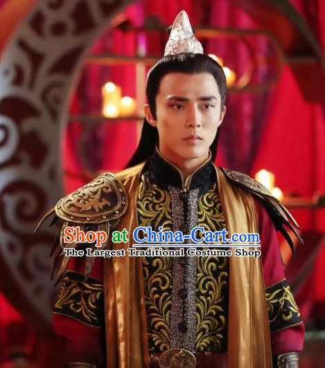 Chinese Ancient Lord Apparel Clothing and Jade Hairpin Drama The Taosim Crandmaster Tie Lang Costumes and Headwear