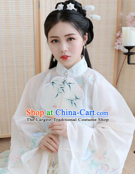 Chinese Ancient Women Bamboo Jade Hair Clips Hairpin Headwear Hanfu Hair Accessories