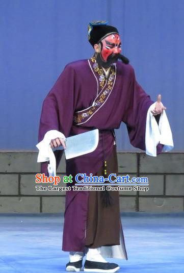 Dream of Red Mansions Chinese Ping Opera Jing Role Costumes and Headwear Yu Gong Case Pingju Opera Martial Man Apparels Clothing