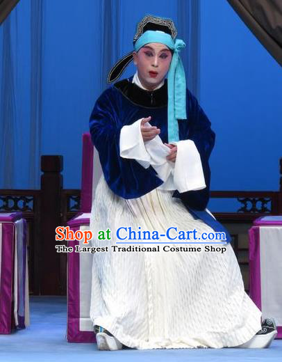Xue Yu Bing Shuang Chinese Ping Opera Young Man Costumes and Headwear Pingju Opera Xiaosheng Shang Lin Apparels Clothing