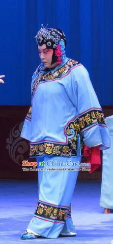 Chinese Ping Opera Elderly Woman Costumes Apparels and Headpieces The Beautiful Courtesan Traditional Pingju Opera Procuress Dress Garment