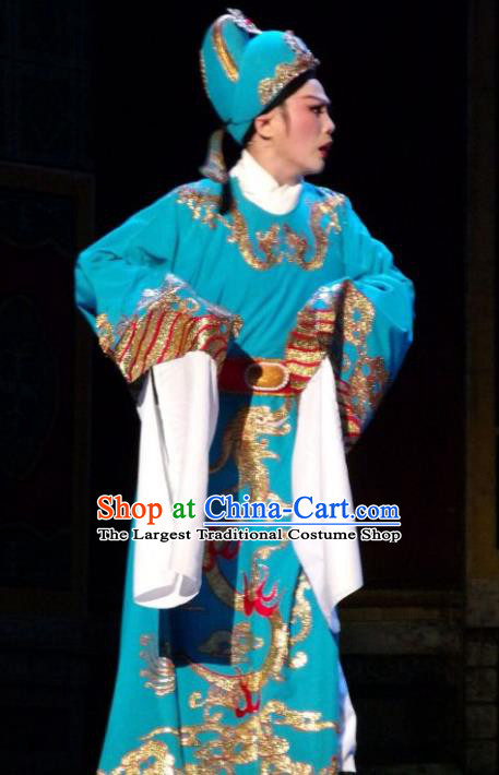 Chinese Yue Opera The Number One Scholar Is Not Love Young Male Clothing and Headwear Shaoxing Opera Xiaosheng Yang Xueyun Garment Costumes
