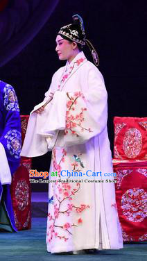 Love of Jade Hairpin Chinese Peking Opera Scholar Zhao Qixian Garment Xiaosheng Costumes and Headwear Beijing Opera Young Male Apparels Clothing