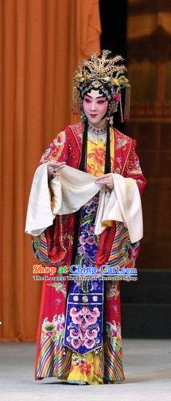 Chinese Beijing Opera Hua Tan Garment Xiang Lian Case Costumes and Hair Accessories Traditional Peking Opera Actress Dress Princess Apparels