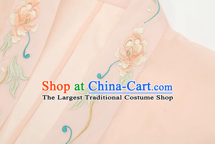 Chinese Ancient Royal Princess Hanfu Dress Traditional Northern and Southern Dynasties Court Lady Historical Costumes Imperial Consort Garment Complete Set