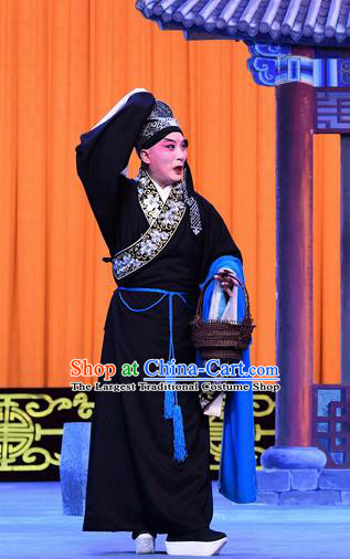 Yu Bei Pavilion Chinese Peking Opera Scholar Liu Chunsheng Garment Costumes and Headwear Beijing Opera Young Male Apparels Clothing