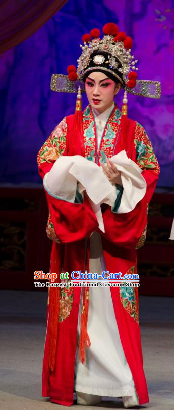 The Princess in Distress Chinese Guangdong Opera Bridegroom Apparels Costumes and Headpieces Traditional Cantonese Opera Xiaosheng Garment Niche Clothing