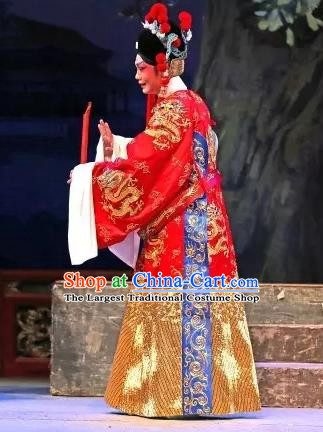 Princess Changping Chinese Guangdong Opera Scholar Apparels Costumes and Headwear Traditional Cantonese Opera Young Male Garment Childe Clothing