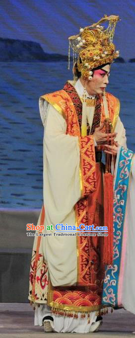 Chinese Three Kingdoms Period Monarch Apparels Costumes and Headwear Traditional Ancient Emperor Garment Cao Pi Clothing