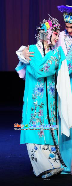 Chinese Sichuan Opera Highlights Young Female Garment Costumes and Headdress Wu Song Traditional Peking Opera Hua Tan Dress Actress Pan Jinlian Apparels