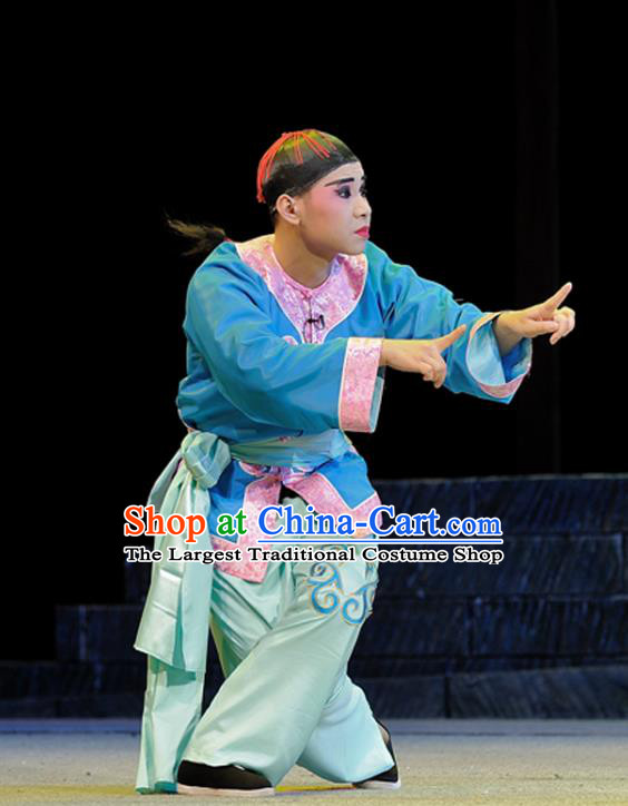 Legend of Chen Mapo Chinese Sichuan Opera Servant Apparels Costumes and Headpieces Peking Opera Highlights Garment Livehand Mei Zhuozhuo Clothing