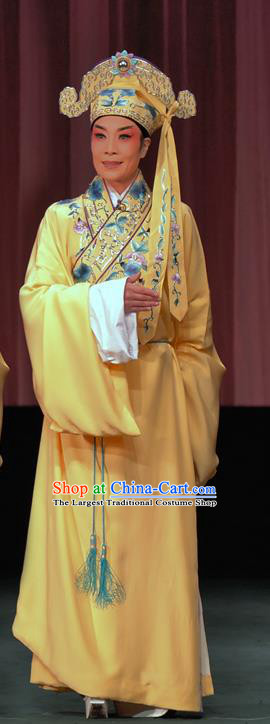 The Romance of Hairpin Chinese Sichuan Opera Xiaosheng Apparels Costumes and Headpieces Peking Opera Highlights Young Man Garment Niche Wang Shipeng Clothing