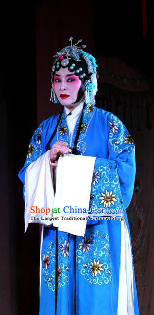 Chinese Sichuan Opera Highlights Rich Dame Garment Costumes and Headdress Cui Xiang Ji Traditional Peking Opera Elderly Female Dress Mistress He Apparels