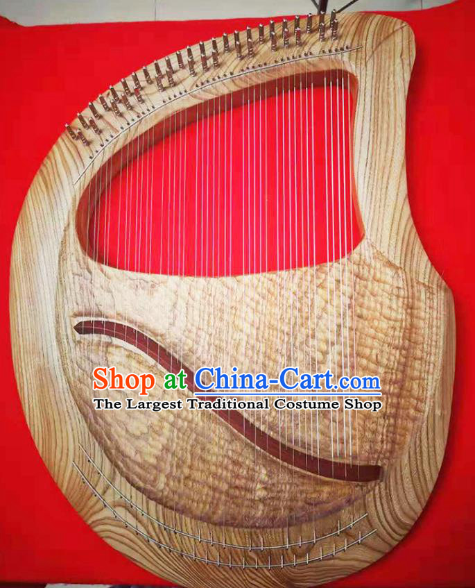 Greek Traditional Musical Instruments Greece Religious  Strings Harp String Instrument Elm Wood Lyre Harp