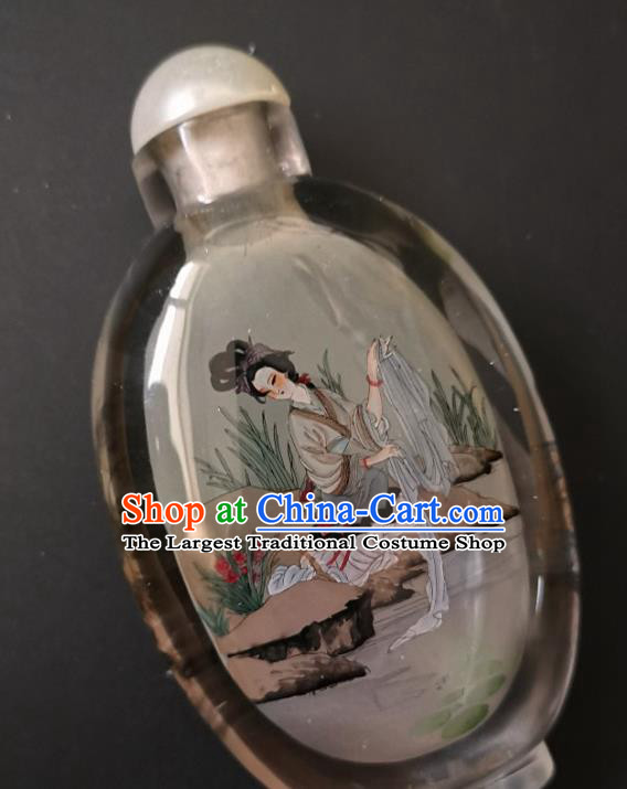 Chinese Snuff Bottle Traditional Handmade Painting Palace Lady Snuff Bottles