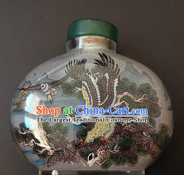 Chinese Snuff Bottle Traditional Handmade Painting Eagle Snuff Bottles
