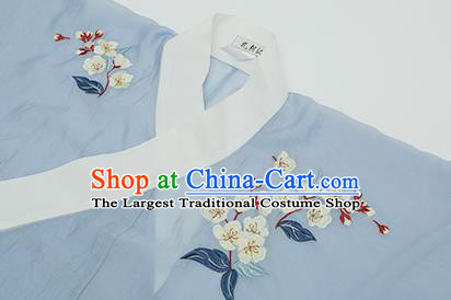 Traditional Chinese Ancient Palace Lady Hanfu Dress Apparels Han Dynasty Princess Historical Costumes Embroidered Blouse and Skirt for Women