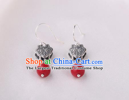 Chinese Classical Ear Accessories Traditional Cheongsam National Earrings