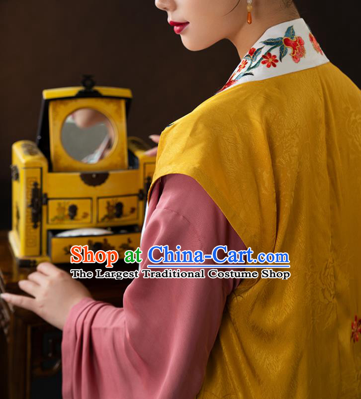 Traditional China Song Dynasty Imperial Concubine Hanfu Clothing Ancient Court Beauty Historical Costume Full Set