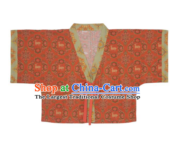 China Tang Dynasty Historical Costumes Traditional Hanfu Clothing Ancient Court Beauty Dress Complete Set