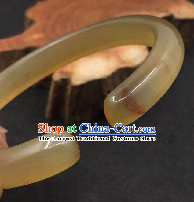 China National Bracelet Handmade Jewelry Accessories Traditional Sheep Horn Bangle