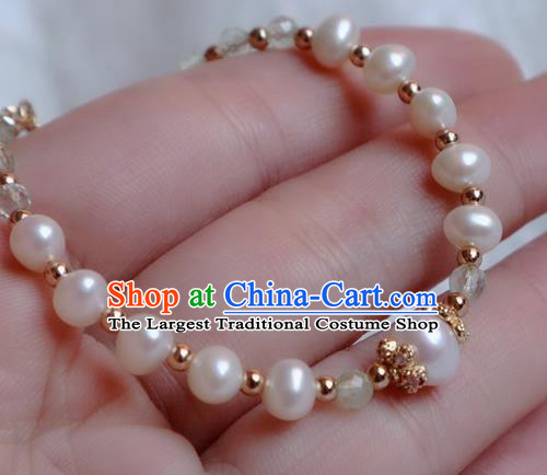 China Traditional Pearls Bracelet Accessories Handmade Wristlet Jewelry