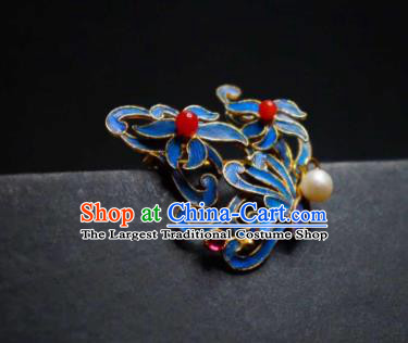 China Handmade Butterfly Brooch Traditional Cheongsam Breastpin Jewelry Accessories