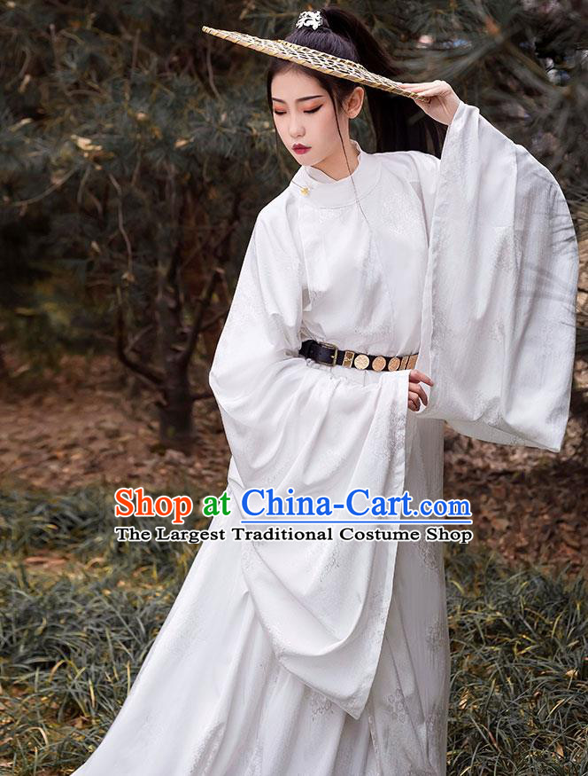 China Traditional Ming Dynasty Swordsman Hanfu Clothing Ancient Nobility Childe Costumes