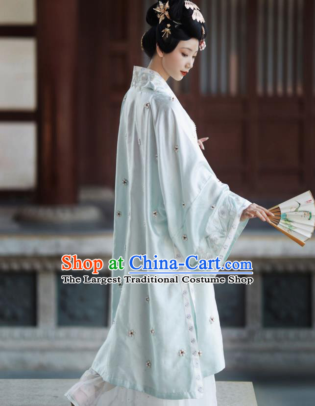 China Song Dynasty Imperial Concubine Historical Costumes Ancient Court Beauty Dress Clothing Traditional Hanfu Apparels