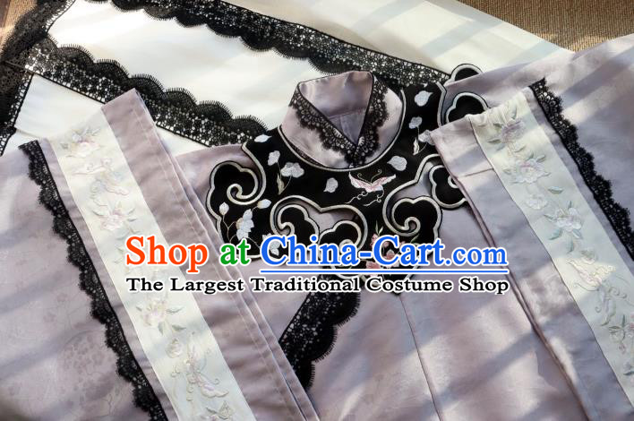 China Ancient Royal Countess Hanfu Dress Traditional Apparels Clothing Ming Dynasty Noble Concubine Historical Costumes