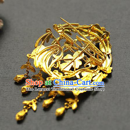 Chinese Traditional Agate Necklet Accessories Ancient Empress Necklace Pendant