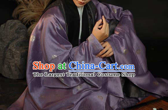 China Ancient Noble Childe Hanfu Clothing Traditional Ming Dynasty Male Historical Costume Full Set