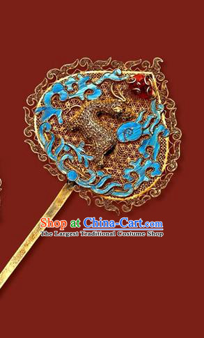China Traditional Ancient Qing Dynasty Imperial Consort Hair Stick Handmade Gems Hairpin