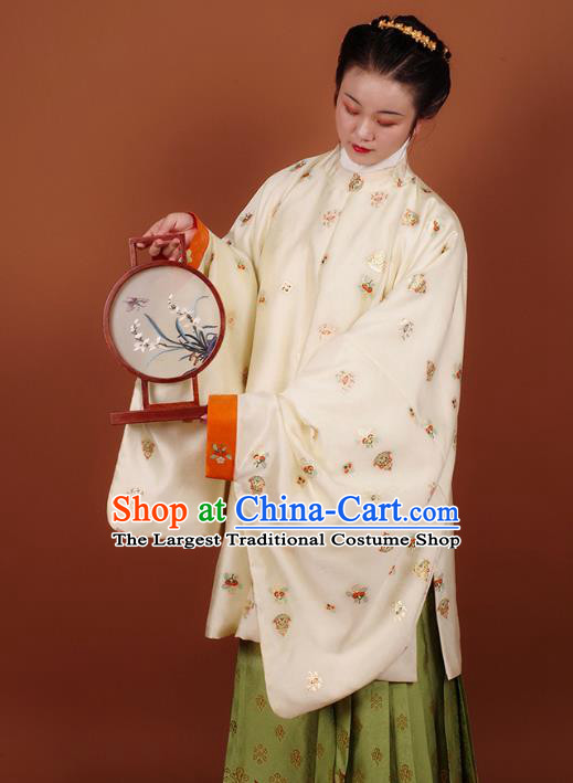 China Traditional Hanfu Dress Ming Dynasty Royal Countess Historical Clothing Ancient Nobility Lady Costumes