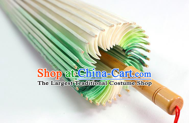 Traditional China Classical Painting Pear Blossom Paper Umbrella Oil Paper Umbrella Handmade Umbrellas Artware