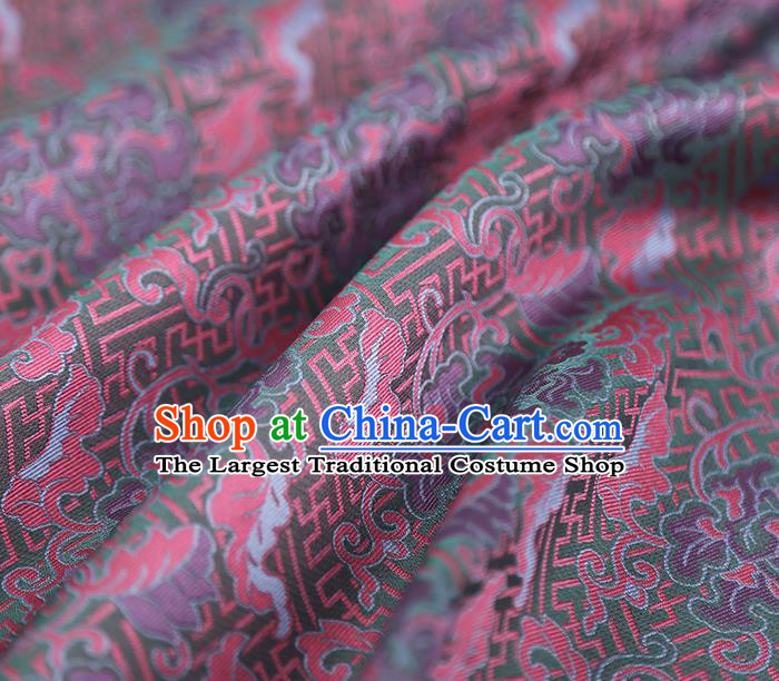 China Traditional Qipao Dress Song Brocade Drapery Classical Cheongsam Jacquard Silk Fabric