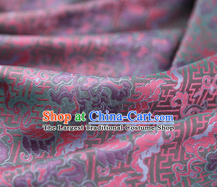 China Traditional Qipao Dress Song Brocade Drapery Classical Cheongsam Jacquard Silk Fabric