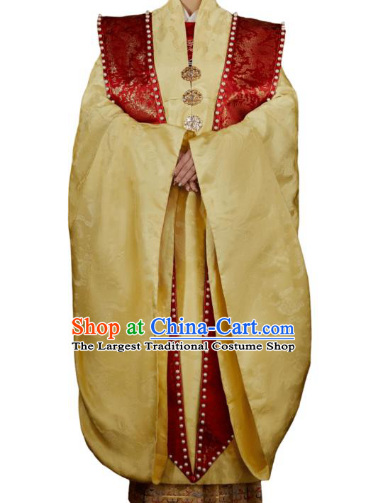 Ancient Chinese Empress Embroidered Wedding Clothing Traditional Ming Dynasty Court Queen Historical Costumes Complete Set