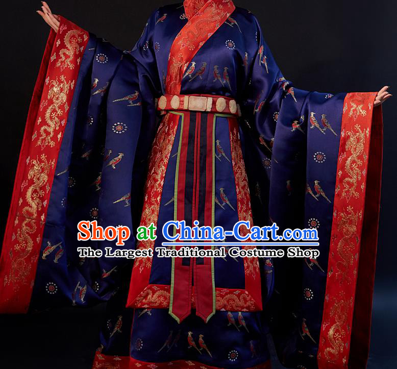 Chinese Traditional Ming Dynasty Court Woman Historical Costumes Ancient Empress Clothing