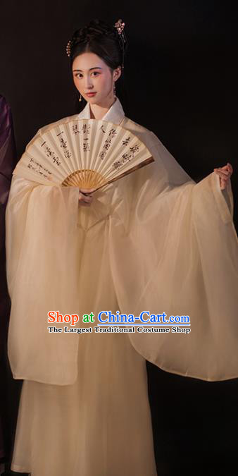 Chinese Ancient Patrician Lady Clothing Traditional Ming Dynasty Palace Princess Hanfu Dress