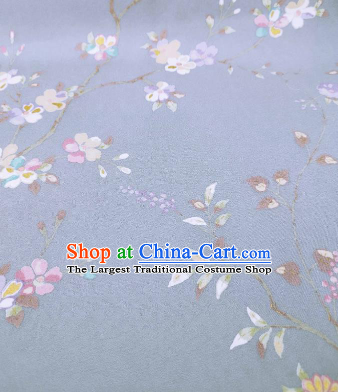 Asian Japan Classical Primrose Pattern Brocade Traditional Silk Fabric Japanese Kimono Cloth Drapery