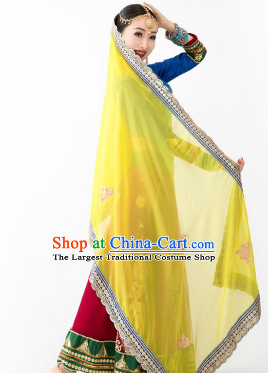 Indian Blue Top and Red Skirt Asian India Bollywood Dance Clothing Traditional Lehenga Clothing
