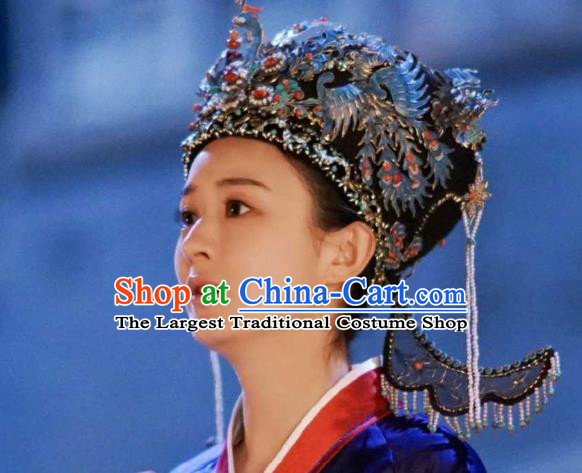 Chinese Drama The Story Of MingLan Headwear Ancient Song Dynasty Imperial Countess Phoenix Coronet