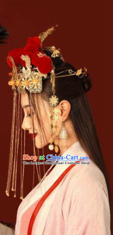 Chinese Movie A Chinese Odyssey Hair Accessories Ancient Goddess Zi Xia Phoenix Coronet