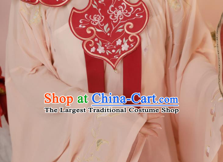 China Ancient Patrician Lady Hanfu Dress Clothing Traditional Ming Dynasty Princess Historical Costumes Full Set