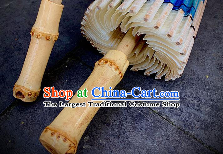 China Traditional Craft Handmade Oil Paper Umbrella Classical Dance Painting Plum Oilpaper Umbrella
