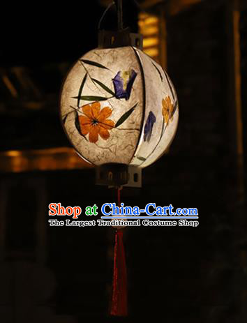 China Traditional Spring Festival Palace Lantern New Year Decoration Handmade Parchment Hanging Lamp