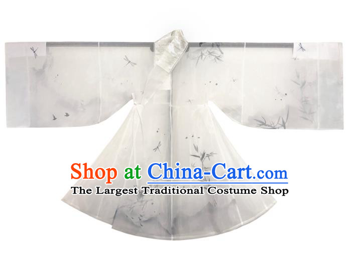 China Ancient Childe Hanfu Robe Clothing Traditional Ming Dynasty Swordsman Historical Costume