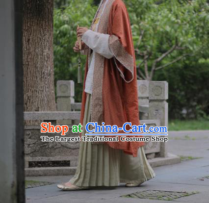 China Ancient Imperial Countess Hanfu Apparels Traditional Song Dynasty Noble Woman Historical Costumes and Headpiece