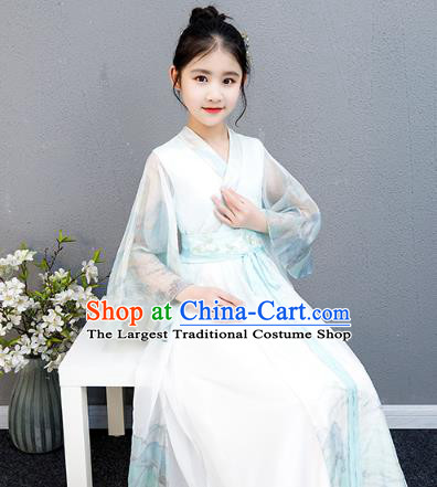 Top Grade Girl Chorus Cheongsam Children Day Costume Classical Dance Performance Dress